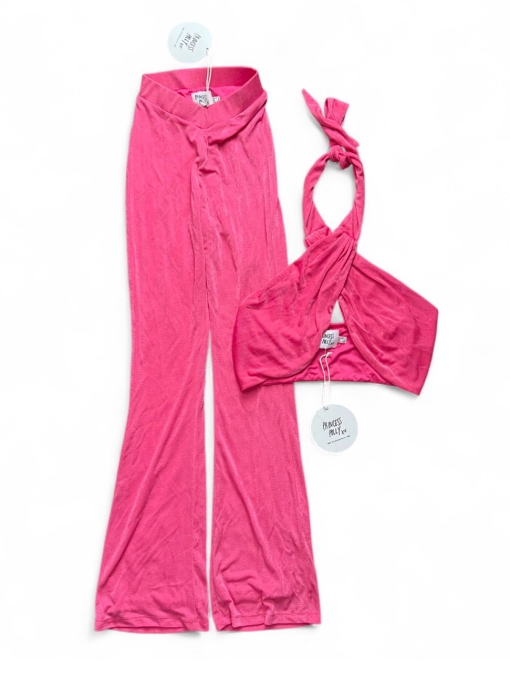 Princess Polly NWT Keiara Hot Pink Matching 2 piece Set | Party, Vacation, Rave